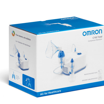 omron nebulizador de compresor ne c101