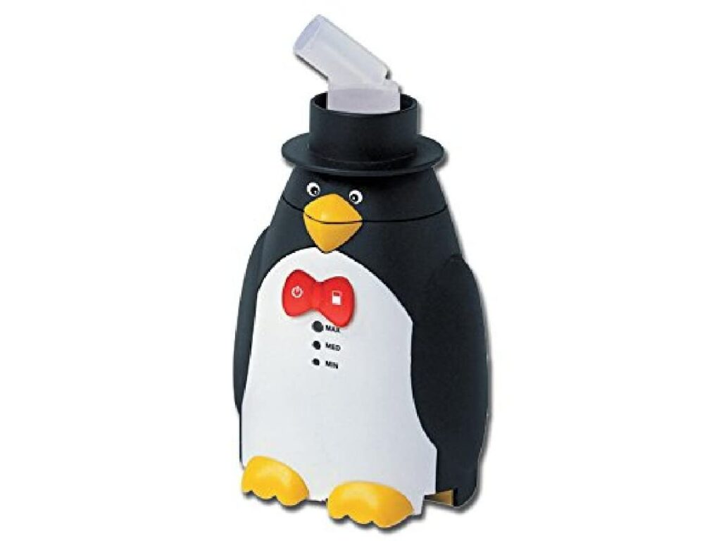 nebulizador pediatrico pinguino